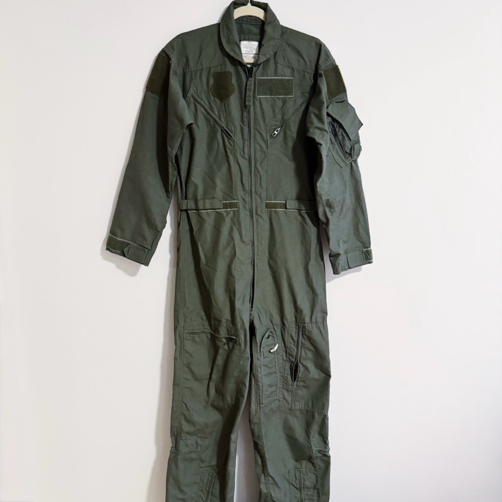 Dark Green Military Coveralls